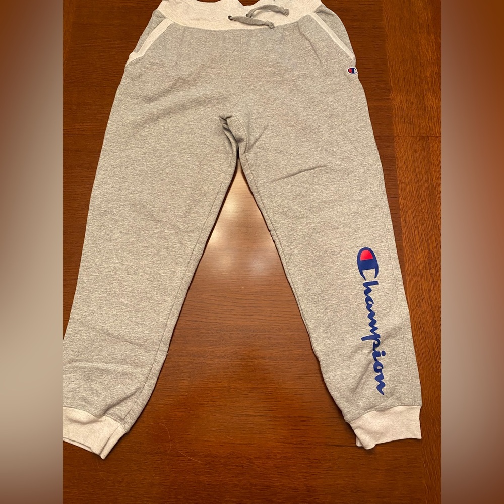 Champion brand sweatpants. Size L